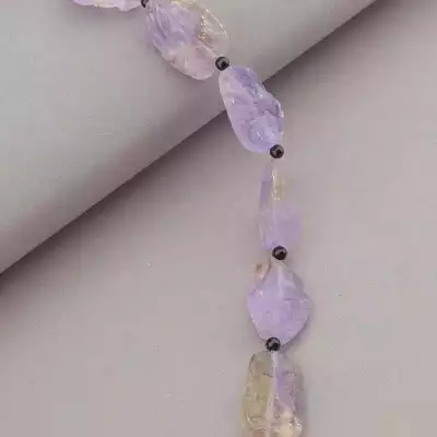 🏷️️ Намисто Аметрін 45 см F-52271