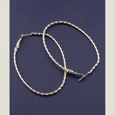 Сережки FJ 70х45 мм
