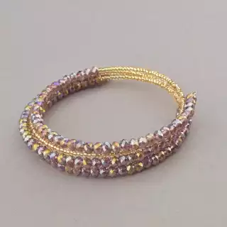 Браслет без застібки Чеський кришталь 4,5 мм