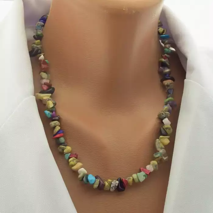 🏷️️ Намисто Самоцвіти 50 см. ss_102084