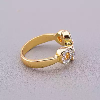 🏷️️ Каблучка Сrystal (позолота 18к) F-42905