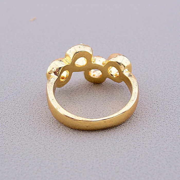 🏷️️ Каблучка Сrystal (позолота 18к) ss_42905