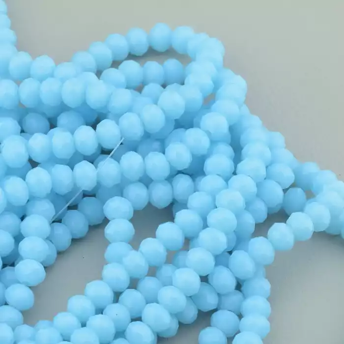 🏷️️ Нитка Чеський кришталь 42 см. 6 мм. (без замка) ss_95727