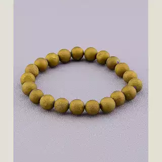 Браслет резинка Агат 17 см