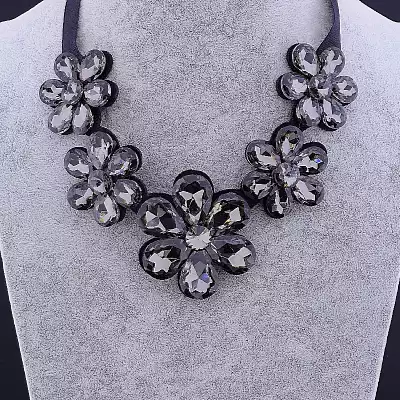 🏷️️ Підвіска квіти FJ Сrystal 45 см F-48675