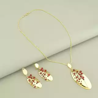 Підвіска+Сережки Fashion