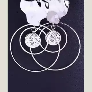 Сережки пусети FJ