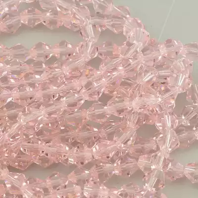 🏷️️ Намистини Чеський кришталь 31 см. 7,5 мм. (без застібки) на нитці з гранями F-92987