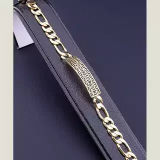 Браслет з карабіном Xuping 20 см (позолота 18к)