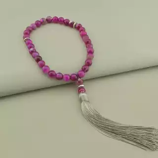 Чотки з натурального каменю Агат