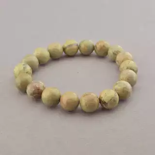 Браслет резинка Яшма 18 см