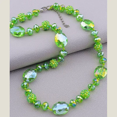 Намисто Сrystal, Чеський кришталь 52 см