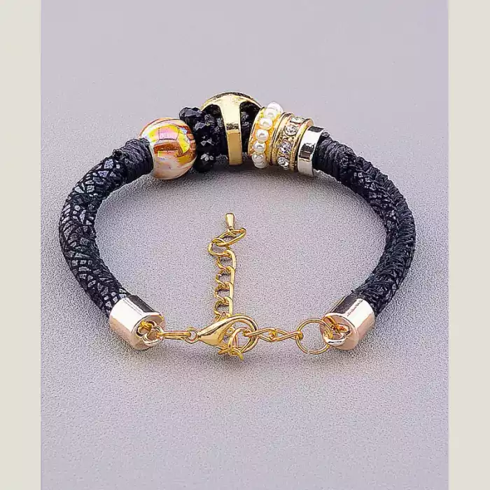 🏷️️ Браслет Сrystal 18 см оксамит ss_18371