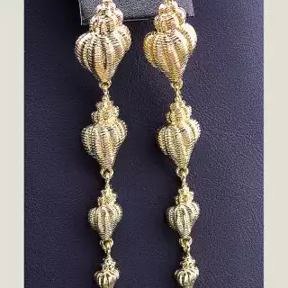 Сережки пусети FJ