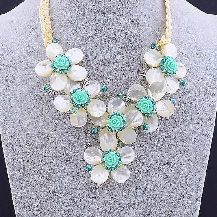 🏷️️ Намисто Перламутр 50 см ss_12354