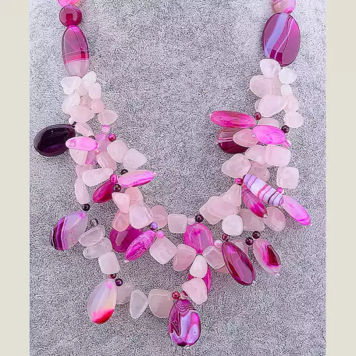 🏷️️ Намисто Агат 50 см ss_33833