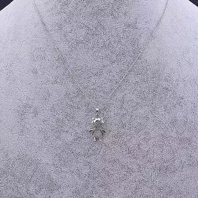 🏷️️ Підвіска дівчинка Xuping 45 см (родій) F-84154