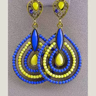 Сережки Бісер