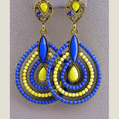 Сережки Бісер