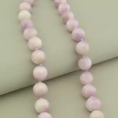 🏷️️ Намисто Кунцит (cрібло 925 проба) 47 см. F-101386