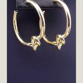 Сережки пусети FJ 30х2 мм