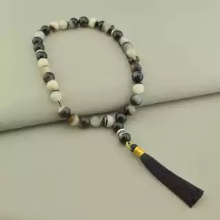 Чотки з натурального каменю Агат