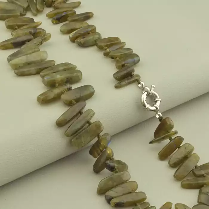 🏷️️ Намисто Лабрадор 48 см. ss_102486