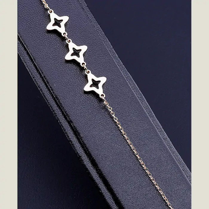 🏷️️ Браслет з карабіном Stainless Steel 18 см ss_57594