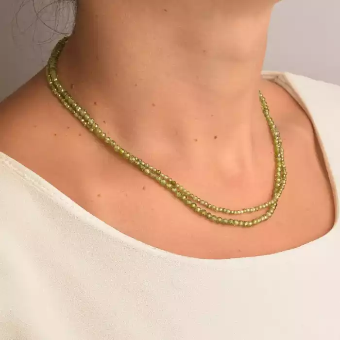 🏷️️ Підвіска Циркон срібло (925 проба) 41 см. ss_89972