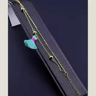 Браслет з карабіном ShangMei Сrystal