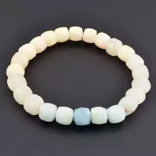 Браслет на резинці Морганіт 20 см