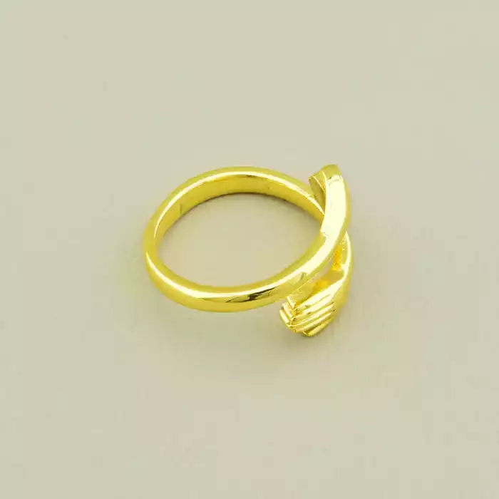 🏷️️ Каблучка (позолота 18к лимонна) F-106415