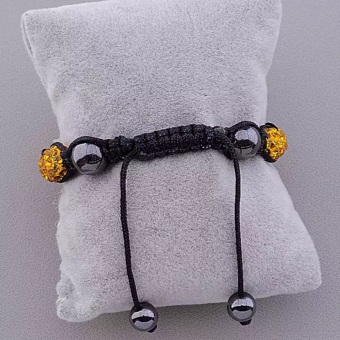 🏷️️ Браслет Шамбала Сrystal 17 см ss_82054