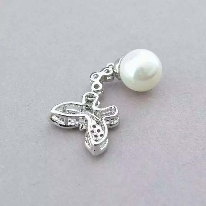 🏷️️ Кулон метелик Xuping Майорка (родій) ss_92238