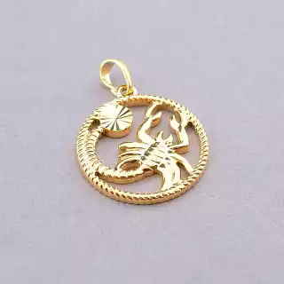 Кулон скорпіон Xuping (позолота 18к)