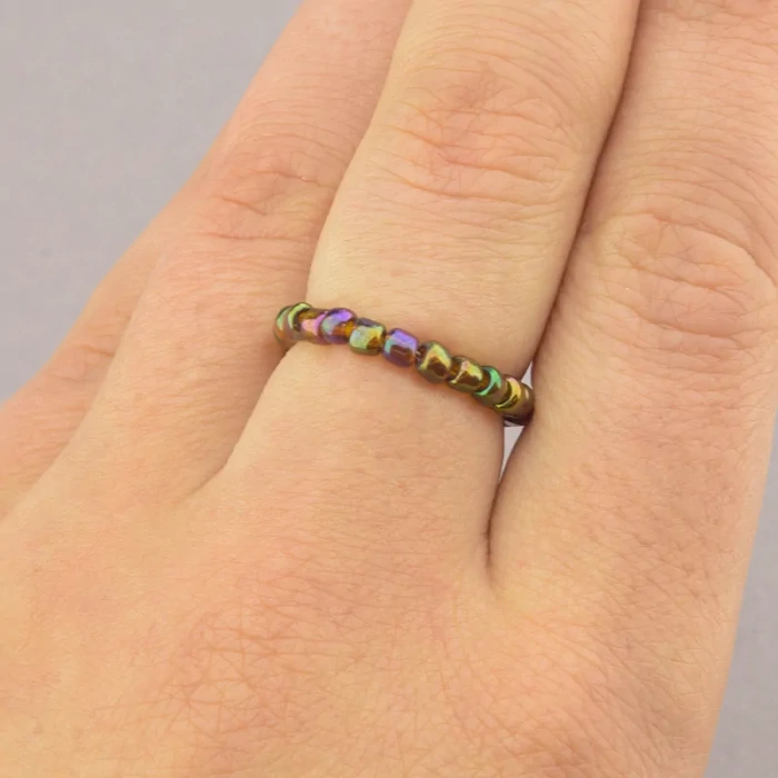 🏷️️ Каблучка Бісер ss_84815