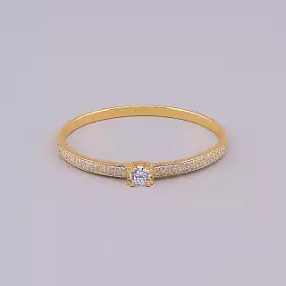 Браслет шарнірний Xuping (позолота 18к)