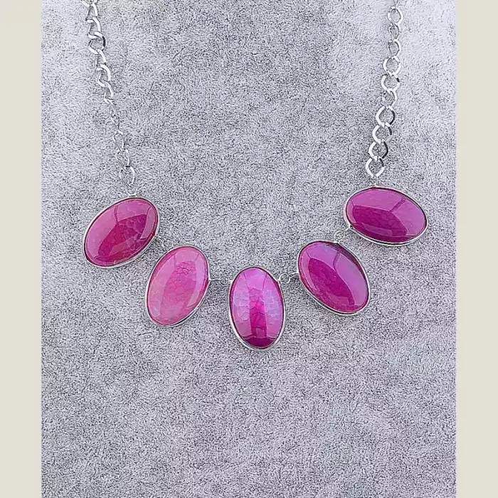 🏷️️ Намисто Агат 50 см ss_16305