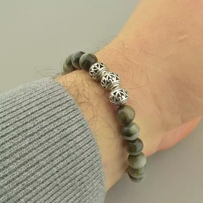 🏷️️ Браслет резинка Орлинне око 21 см. ss_101687