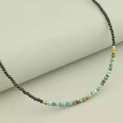 🏷️️ Підвіска Шпінель Бірюза 42 см. F-103327