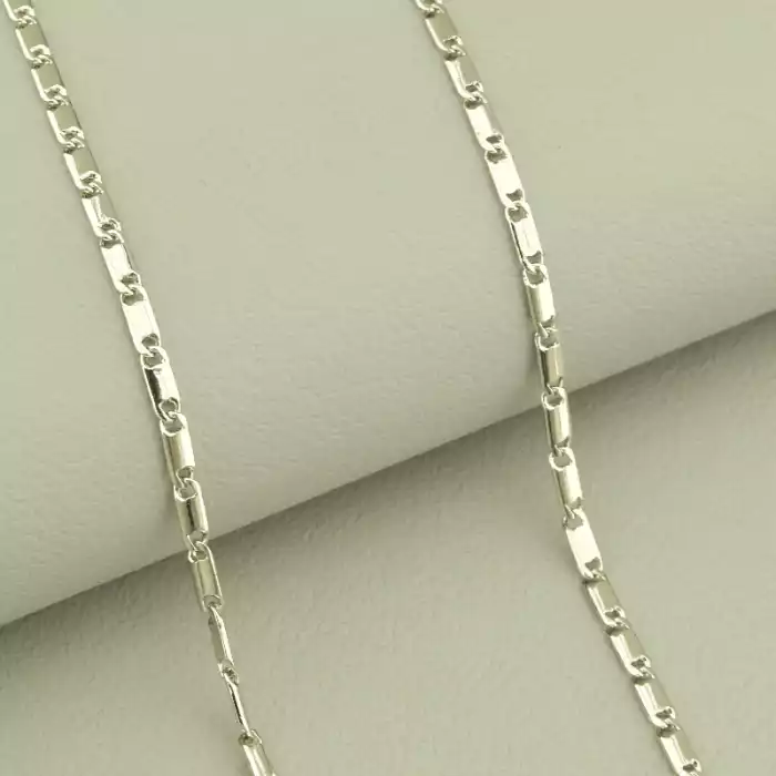 🏷️️ Ланцюг Xuping 49 см. (родій, застібка карабін) ss_103427