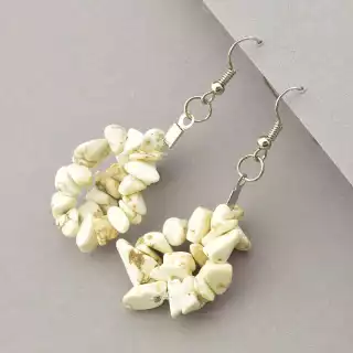 Сережки петля Кахолонг