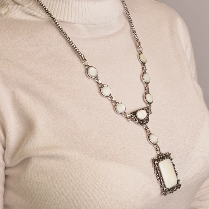 🏷️️ Підвіска Перламутр 56 см ss_45945