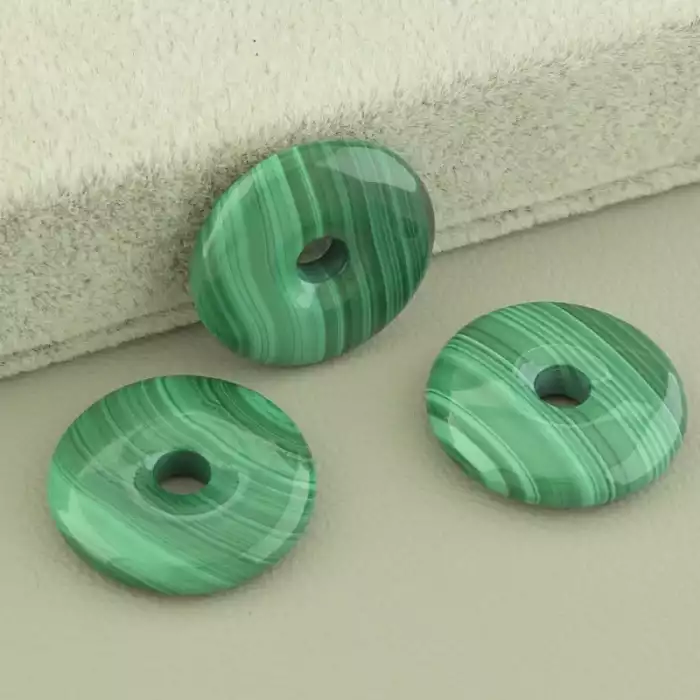 🏷️️ Вставка Малахіт (22х22 мм, зелений, натуральний камінь) ss_104985