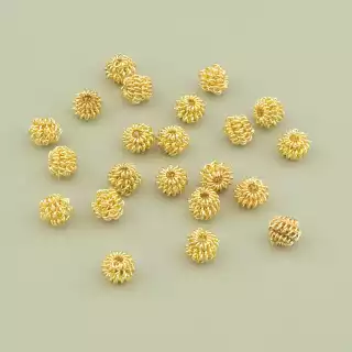 Вставка 6х4,5 мм. (позолота 18к)