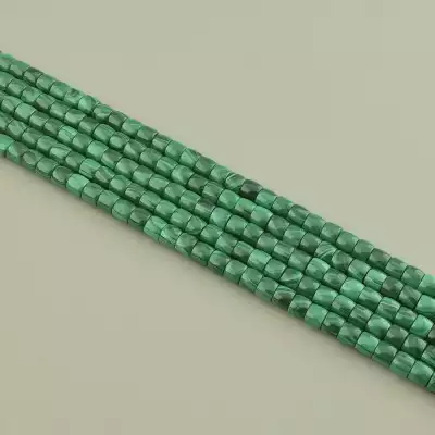 Намистини Малахіт 39 см (без застібки)