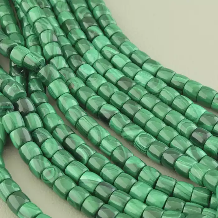 🏷️️ Намистини Малахіт 39 см (без застібки) F-106003