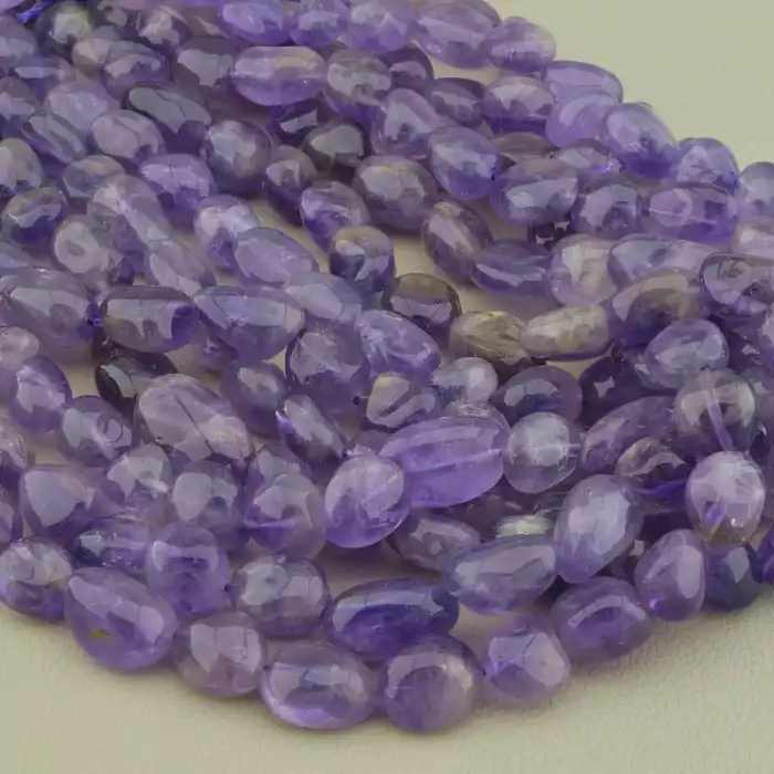 🏷️️ Нитка Аметист 40 см. (без застібки) ss_99512