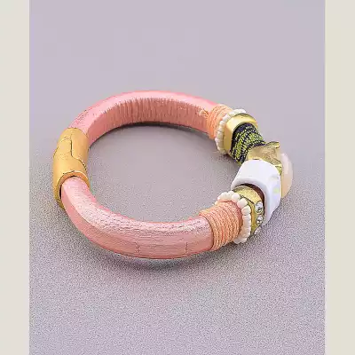 🏷️️ Браслет з магнітною застібкою Гіпоалергенний сплав 17 см F-12247