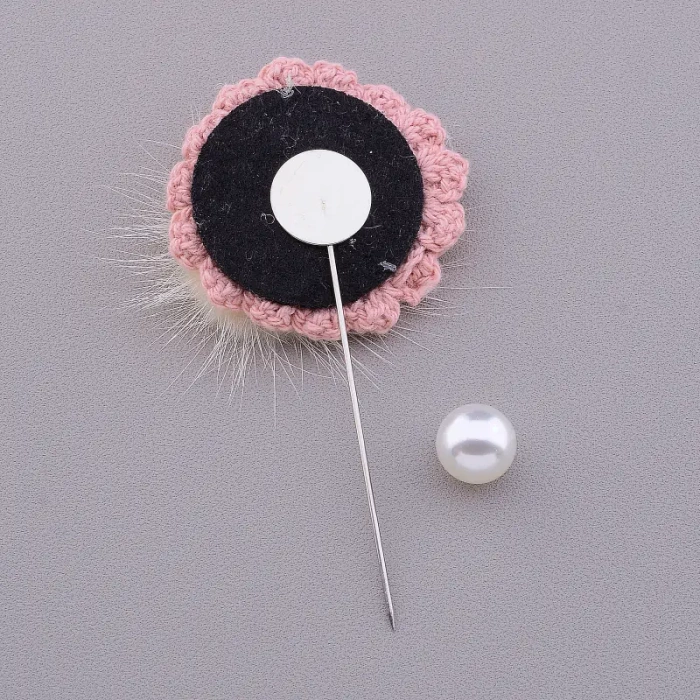 🏷️️ Брошка голка Hanbeishi (Корея) тканина ss_34435